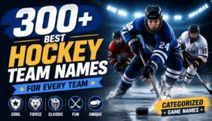300+ Best Hockey Team Names for Every Team