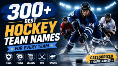 300+ Best Hockey Team Names for Every Team