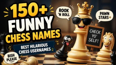 150+ Funny Chess Names: Best Hilarious Chess Usernames