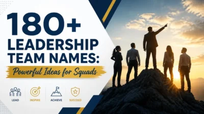 180+ Leadership Team Names: Powerful Ideas for Squads