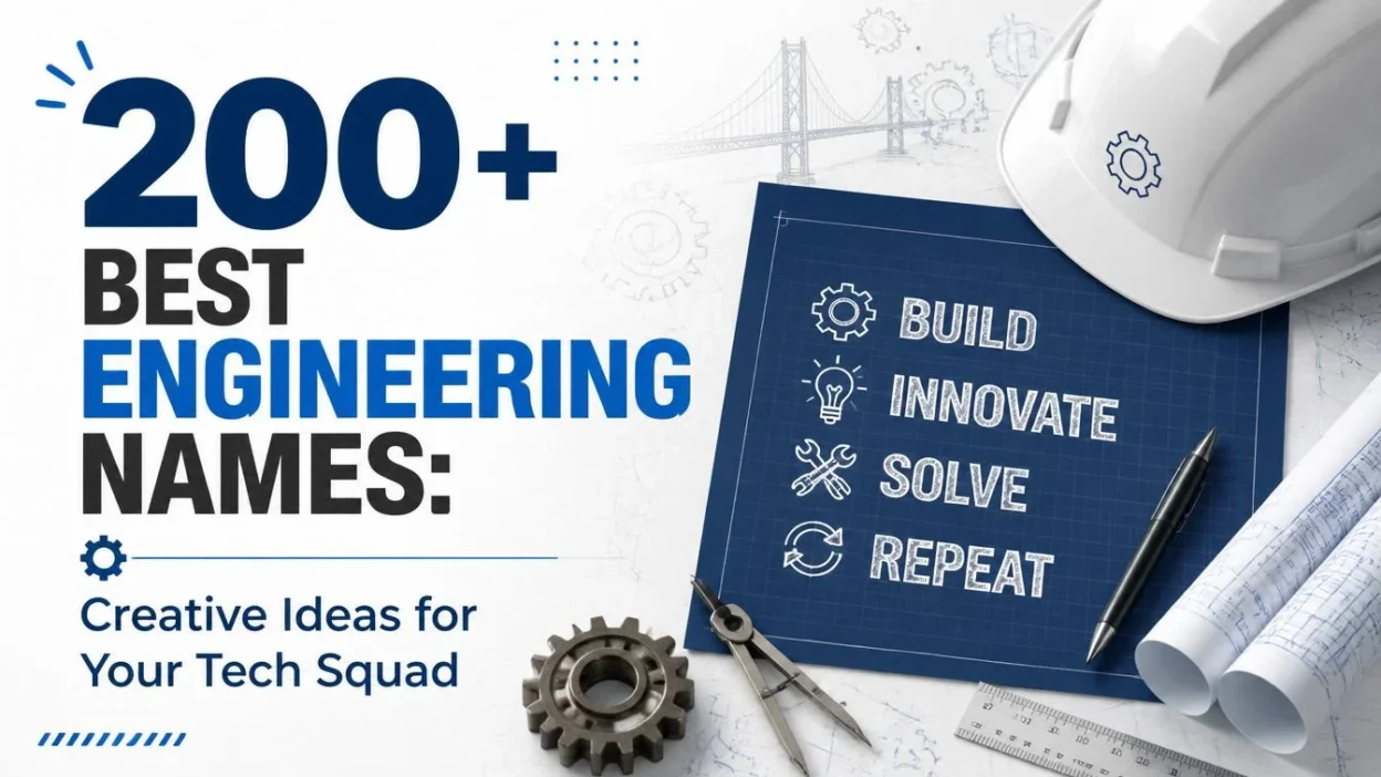 200+ Best Engineering Names: Creative Ideas for Your Tech Squad
