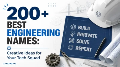 200+ Best Engineering Names: Creative Ideas for Your Tech Squad