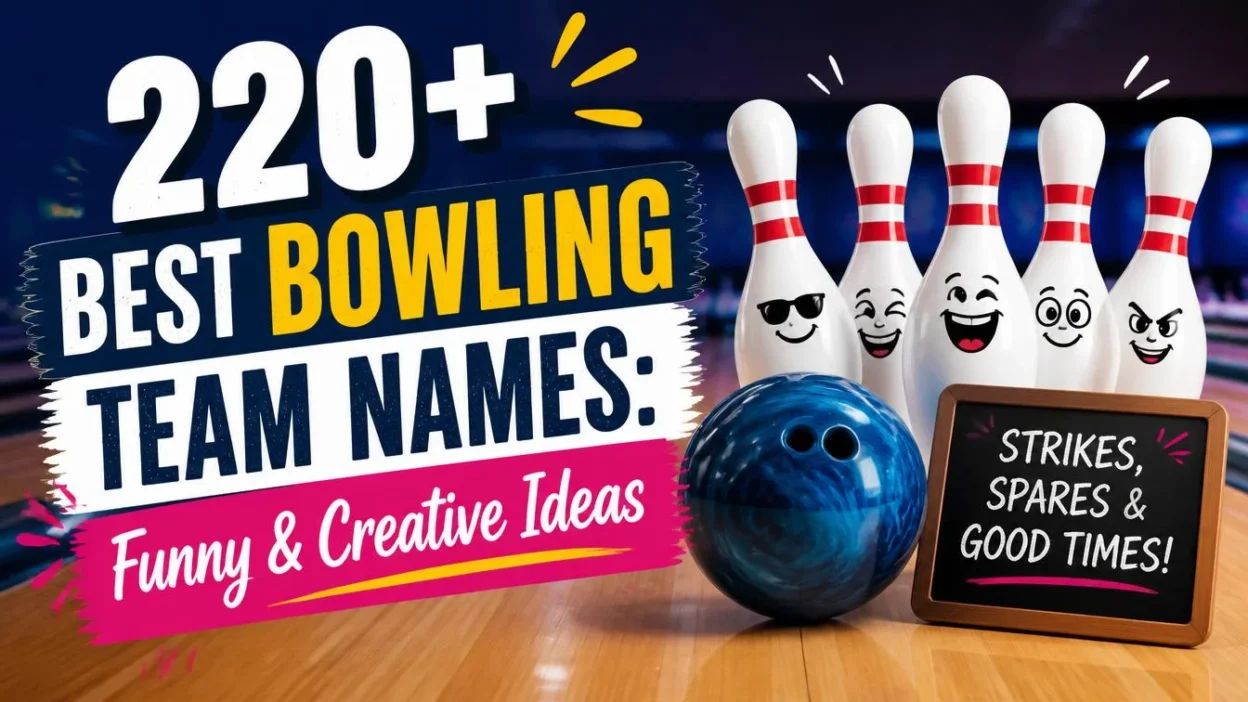 220+ Best Bowling Team Names: Funny & Creative Ideas