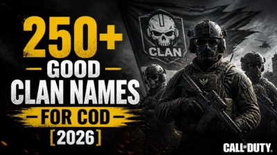 250+ Good Clan Names for COD (2026)