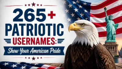 265+ Patriotic Usernames: Show Your American Pride