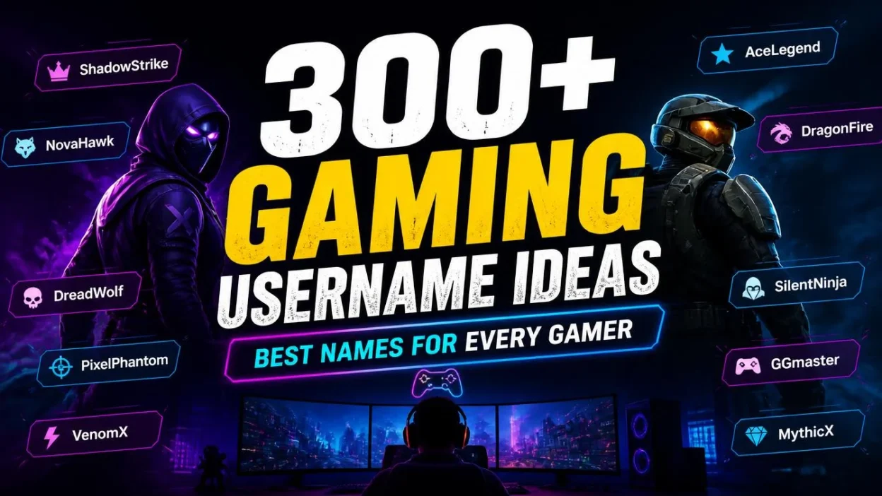 300+ Gaming Username Ideas: Best Names for Every Gamer