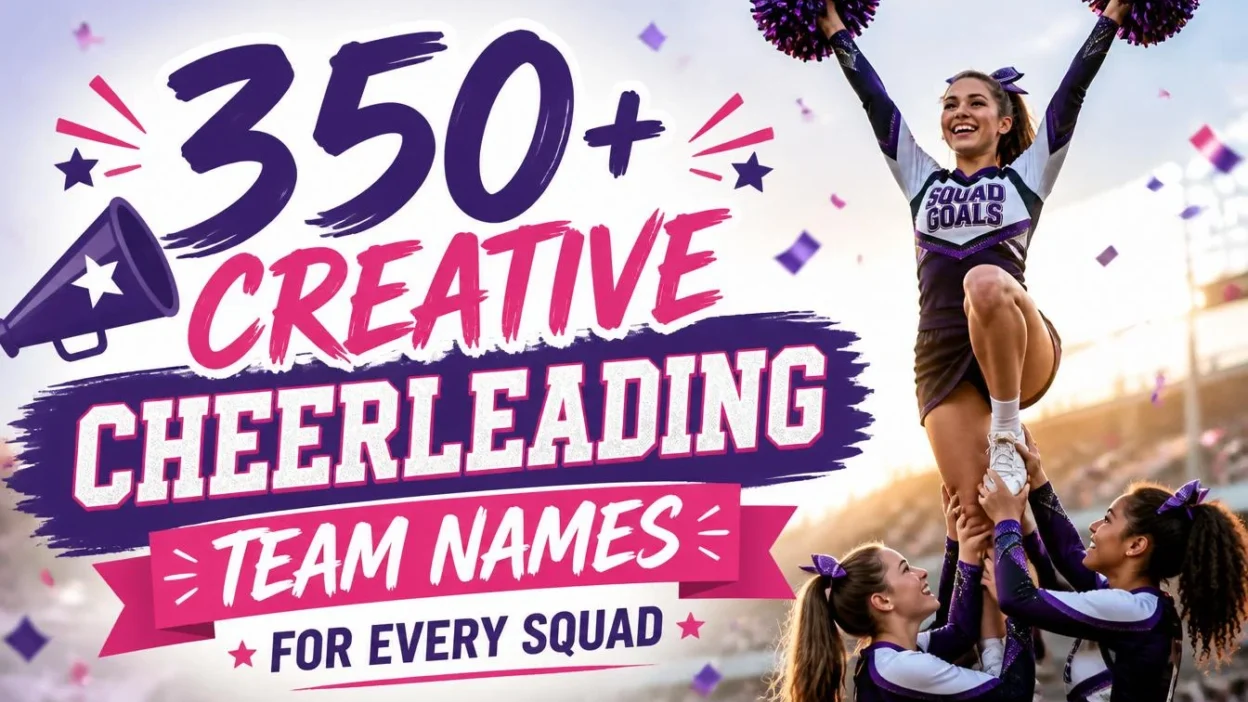 350+ Creative Cheerleading Team Names for Every Squad