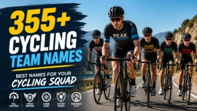 355+ Cycling Team Names: Best Names for Your Cycling Squad