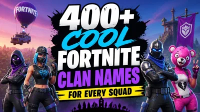 400+ Cool Fortnite Clan Names for Every Squad
