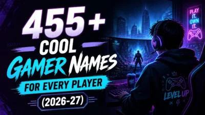 455+ Cool Gamer Names for Every Player (2026-27)