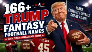 166+ Trump Fantasy Football Names: Bold, Funny & MAGA-Ready Names