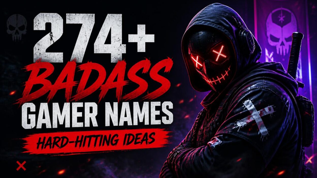 274+ Badass Gamer Names: Hard-Hitting Ideas