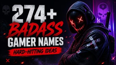 274+ Badass Gamer Names: Hard-Hitting Ideas