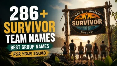 286+ Survivor Team Names Best Group Names for Your Squad