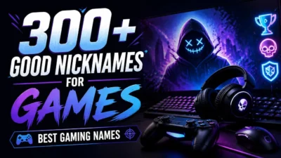 300+ Good Nicknames for Games: Best Gaming Names