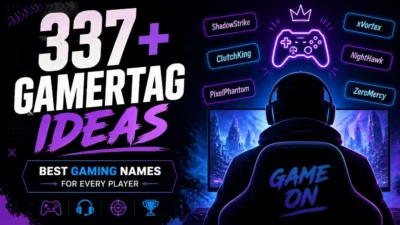337+ Gamertag Ideas Best Gaming Names for Every Player