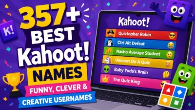 357+ Best Kahoot Names Funny, Clever & Creative Usernames