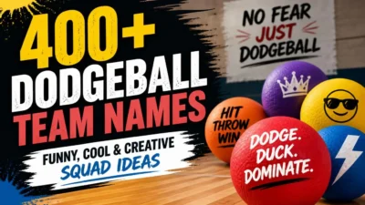 400+ Dodgeball Team Names: Funny, Cool & Creative Squad Ideas