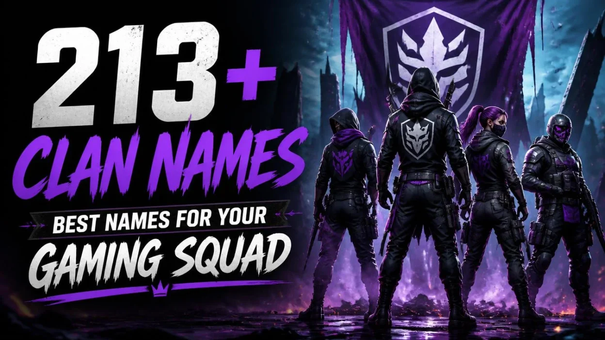 213+ Clan Names: Best Names for Your Gaming Squad