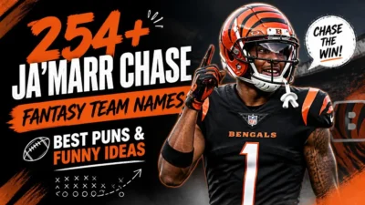 254+ Ja'Marr Chase Fantasy Team Names: Best Puns & Funny Ideas