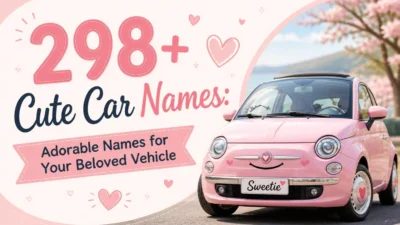 298+ Cute Car Names: Adorable Names for Your Beloved Vehicle