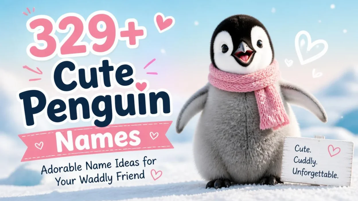 329+ Cute Penguin Names: Adorable Name Ideas for Your Waddly Friend