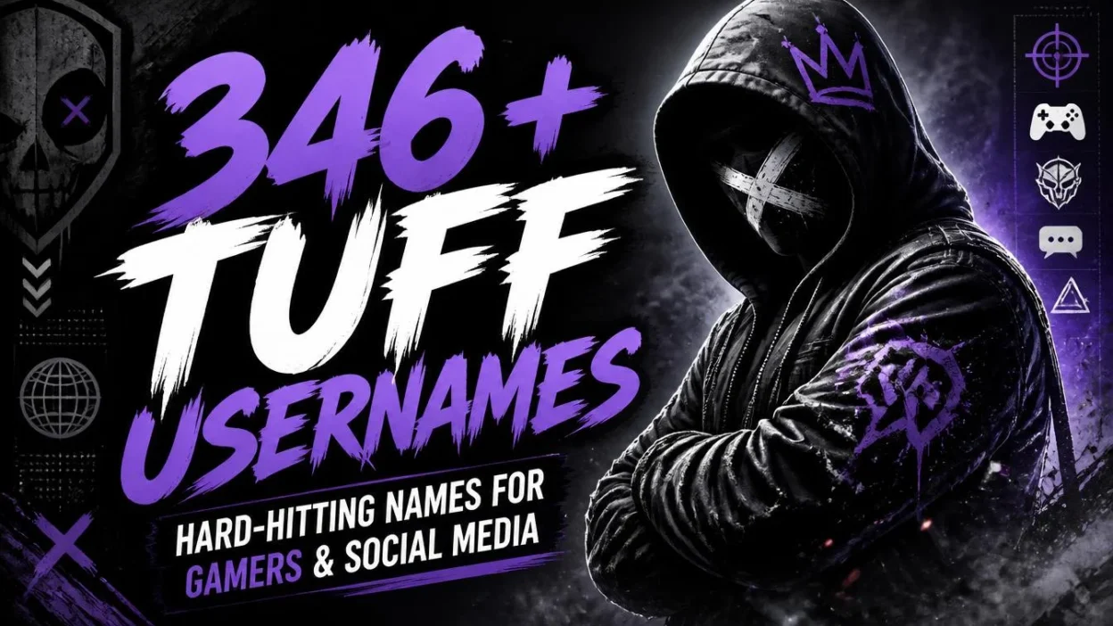 346+ Tuff Usernames: Hard-Hitting Names for Gamers & Social Media