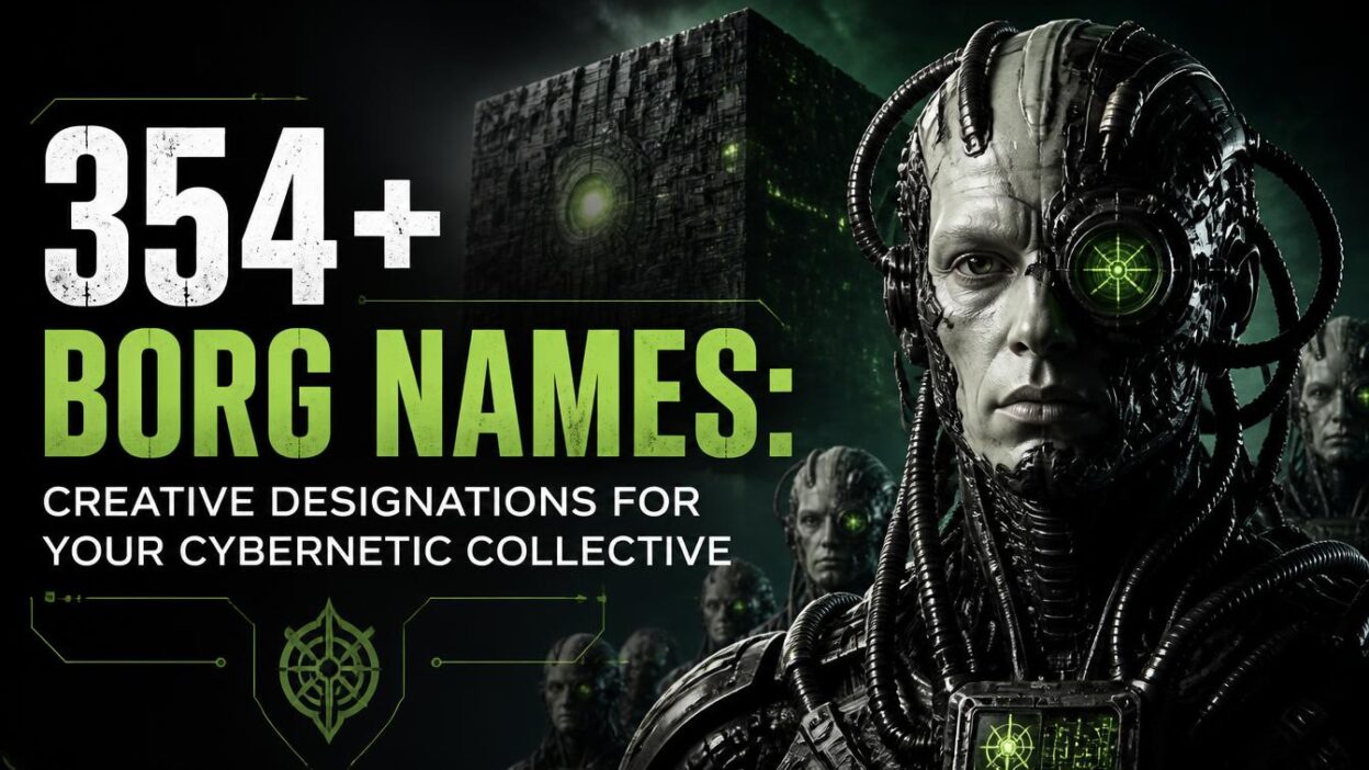 354+ Borg Names: Creative Designations for Your Cybernetic Collective