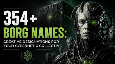 354+ Borg Names: Creative Designations for Your Cybernetic Collective