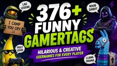 376+ Funny Gamertags: Hilarious & Creative Usernames for Every Player