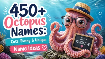 450+ Octopus Names: Cute, Funny & Unique Name Ideas