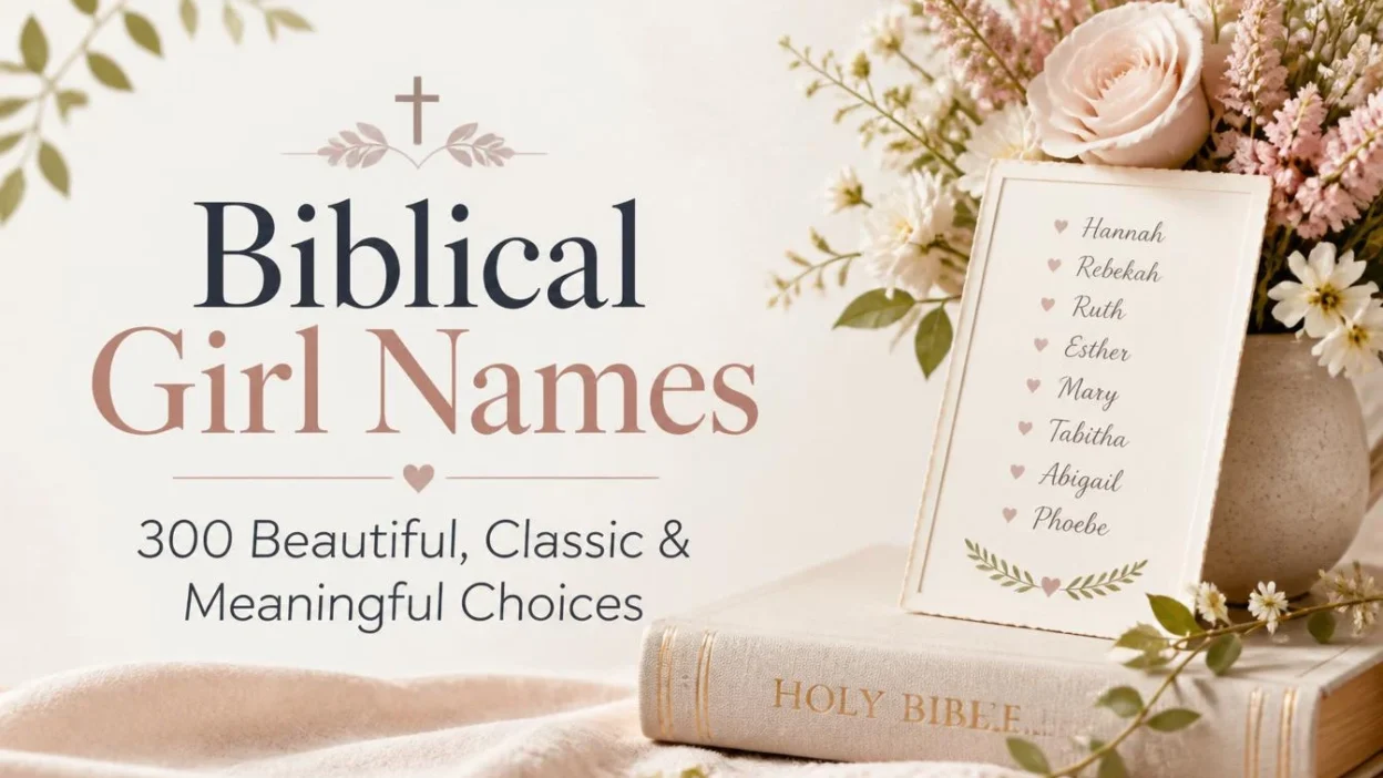 Biblical Girl Names: 300 Beautiful, Classic & Meaningful Choices