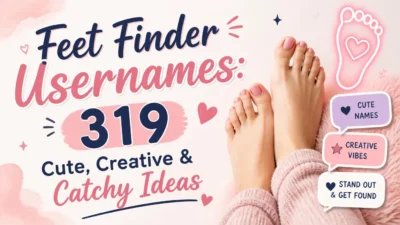 Feet Finder Usernames: 319 Cute, Creative & Catchy Ideas
