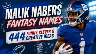 Malik Nabers Fantasy Names: 444 Funny, Clever & Creative Ideas